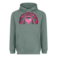 Sage valentines day pink gemstones rainbow Heavyweight Hoodie - Jasminsmagicworld