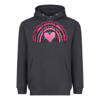 Smoke valentines day pink gemstones rainbow Heavyweight Hoodie - Jasminsmagicworld