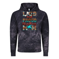 Cloud Black loud and proud wrestling mom Vintage Hoodie - RanaPortraitStore