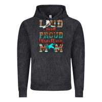 Vintage Black loud and proud wrestling mom Vintage Hoodie - RanaPortraitStore