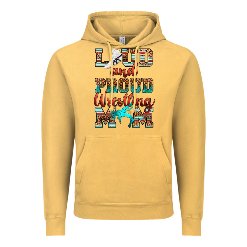 Loud And Proud Wrestling Mom Vintage Hoodie by RanaPortraitStore | Teevron