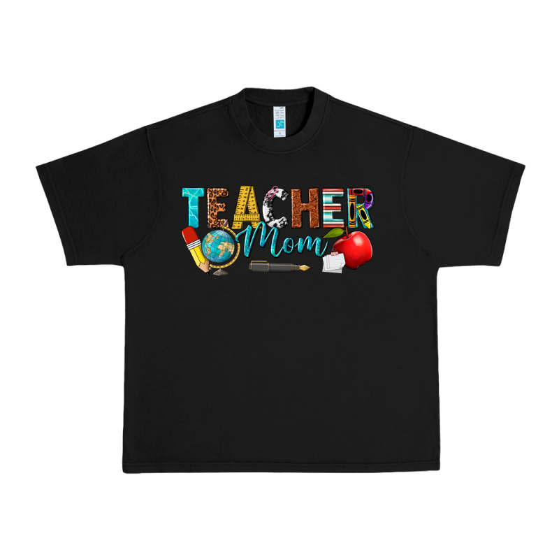 Teacher Mom Urban Heavy Tee by texasbilliewilder | Teevron
