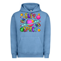 Pigment Pebble Blue safe space Urban Hoodie - Artiststas