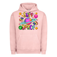 Pigment Salmon safe space Urban Hoodie - Artiststas