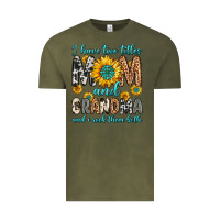 Vintage Olive i have two titles mom and grandma and i rock them Vintage Tee - Zillion Design Studio