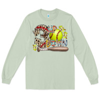 Matcha three up down softball Long Sleeve Tee - RacoonDesign