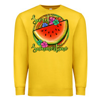 Lemon sweet summertime watermelon Premium Sweatshirt - Jasminsmagicworld