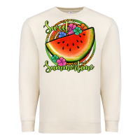 Sandshell sweet summertime watermelon Premium Sweatshirt - Jasminsmagicworld