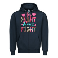 Navy her fight is our fight Zipper Hoodie - JahusDesignShop