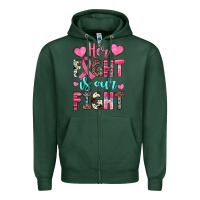 Sports Green her fight is our fight Zipper Hoodie - JahusDesignShop