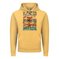 Loud And Proud Football Mom Vintage Hoodie | Teevron