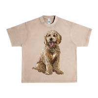 French Oak goldendoodle Urban Heavy Tee - BarkalooDesign