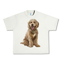 Pistachio goldendoodle Urban Heavy Tee - BarkalooDesign