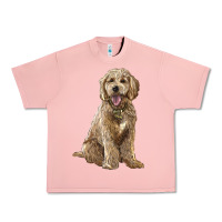 Salmon goldendoodle Urban Heavy Tee - BarkalooDesign