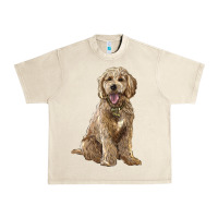 Sandshell goldendoodle Urban Heavy Tee - BarkalooDesign