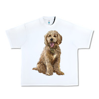 White goldendoodle Urban Heavy Tee - BarkalooDesign