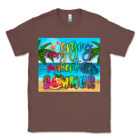 Chestnut enjoy every moment of summer Classic Tee - HRA Design Shop