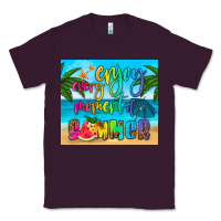 Plum enjoy every moment of summer Classic Tee - HRA Design Shop
