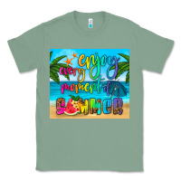 Sage enjoy every moment of summer Classic Tee - HRA Design Shop