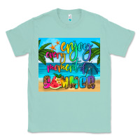 Seafoam enjoy every moment of summer Classic Tee - HRA Design Shop