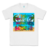 White enjoy every moment of summer Classic Tee - HRA Design Shop