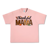 Salmon thankful mama Urban Heavy Tee - texasbilliewilder