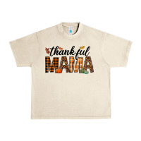 Sandshell thankful mama Urban Heavy Tee - texasbilliewilder