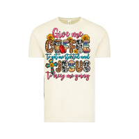 Vintage Arctic give me coffee to get me started and jesus to keep Vintage Tee - Zillion Design Studio