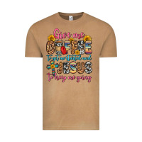 Vintage Camel give me coffee to get me started and jesus to keep Vintage Tee - Zillion Design Studio