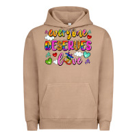 Pigment Burro everyone deserves love Urban Hoodie - Artiststas