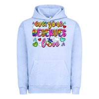 Pigment Grape Ice everyone deserves love Urban Hoodie - Artiststas