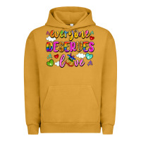 Pigment Peanut Butter everyone deserves love Urban Hoodie - Artiststas