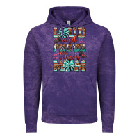 Cloud Purple loud and proud cheer mom Vintage Hoodie - RanaPortraitStore