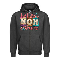 Charcoal Heather best mom ever Zipper Hoodie - AdoDesignShop