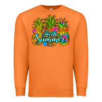 Carrot hello summer pineapple Premium Sweatshirt - Jasminsmagicworld