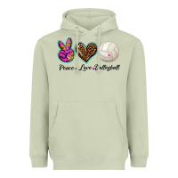 Matcha peace love volleyball Heavyweight Hoodie - BarkalooDesign