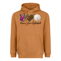 Meerkat peace love volleyball Heavyweight Hoodie - BarkalooDesign