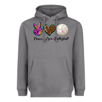 Storm peace love volleyball Heavyweight Hoodie - BarkalooDesign
