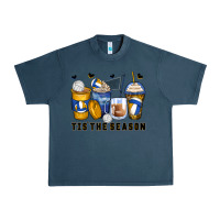 Midnight Navy tis' the season volleyball coffee cups Urban Heavy Tee - Zillion Design Studio