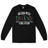 Black fancy like the race track on a date night Long Sleeve Tee - CowhideDigitalArt