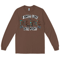 Chestnut fancy like the race track on a date night Long Sleeve Tee - CowhideDigitalArt