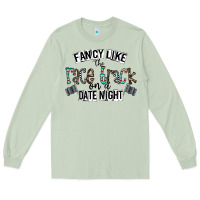 Matcha fancy like the race track on a date night Long Sleeve Tee - CowhideDigitalArt