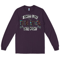 Plum fancy like the race track on a date night Long Sleeve Tee - CowhideDigitalArt