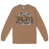 Toasted Coconut fancy like the race track on a date night Long Sleeve Tee - CowhideDigitalArt