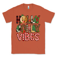 Copper holly jolly vibes Classic Tee - FaDigitalArtStudio