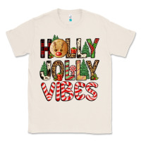 Natural holly jolly vibes Classic Tee - FaDigitalArtStudio