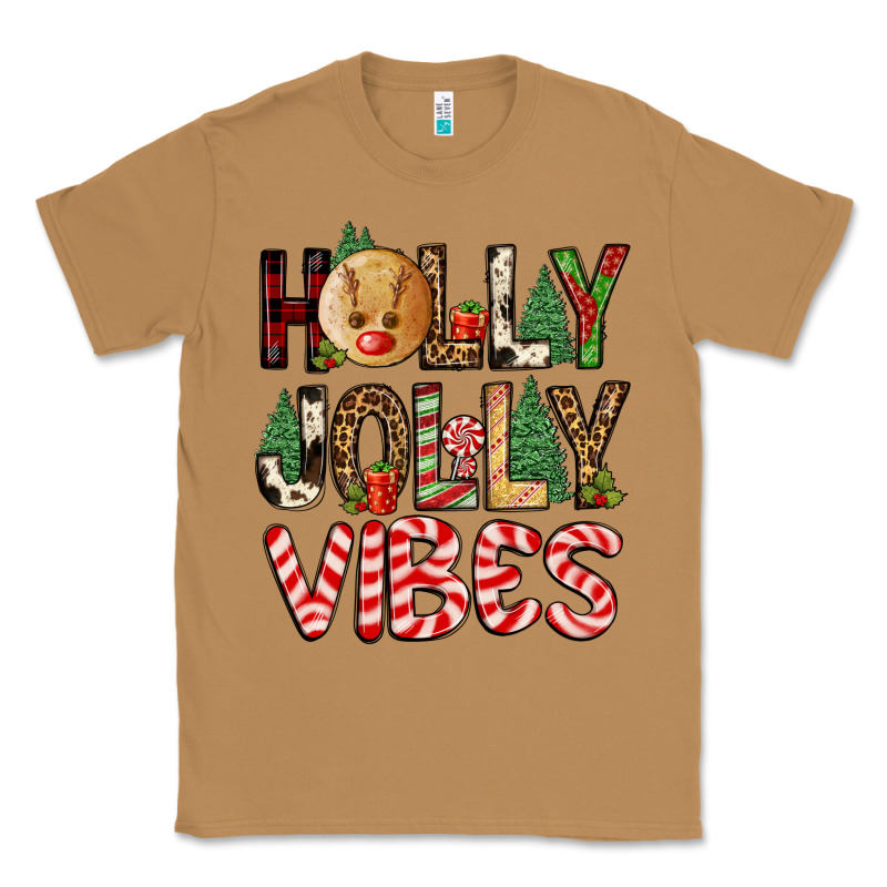 Holly Jolly Vibes Classic Tee by FaDigitalArtStudio | Teevron