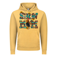 Vintage Mustard show mom rooster Vintage Hoodie - RanaPortraitStore