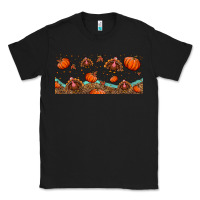 Black turkey thanksgiving pumpkin libbey glass Classic Tee - BundleAndBundleShop