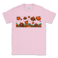 Bubblegum Pink turkey thanksgiving pumpkin libbey glass Classic Tee - BundleAndBundleShop